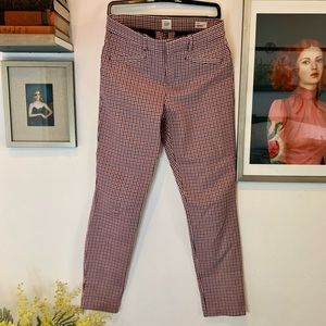 GAP Signature Skinny Ankle Pant navy/red - 6 Tall